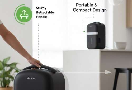 Portable & compact with handle